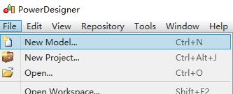 powerdesigner怎么生成sql