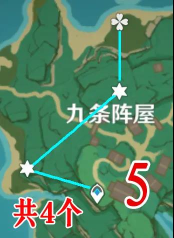 原神鬼兜虫采集路线