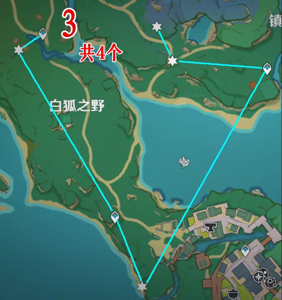 原神鬼兜虫采集路线
